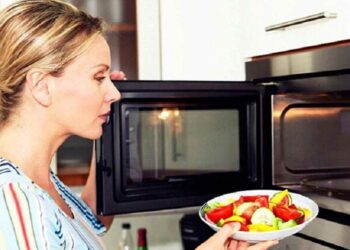 Tuyệt đối không dùng các thiết bị từ kim loại gây hỏng lò vi sóng