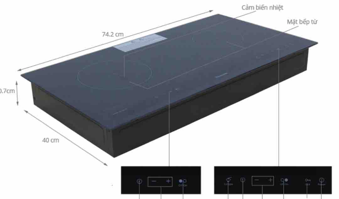 Những công năng vô cùng hiệu quả - Cách sửa bếp từ Panasonic