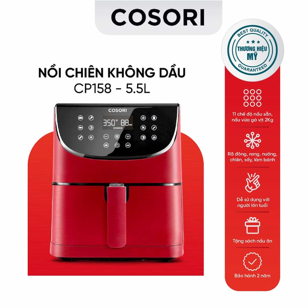 Nồi chiên không dầu COSORI CP158