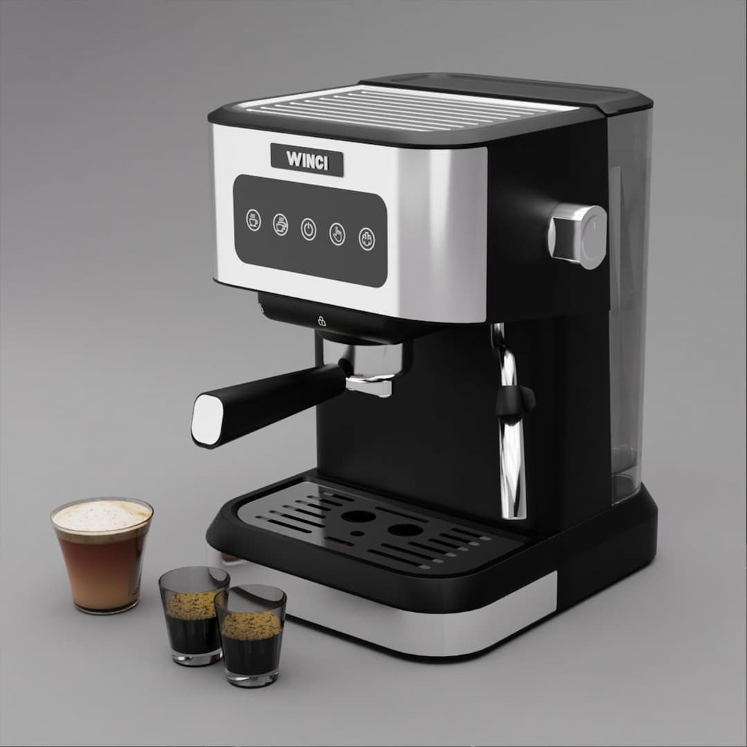 Công dụng của máy pha cà phê là pha chế được nhiều món thức uống