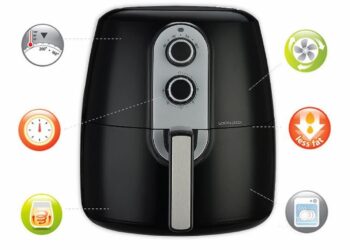 Nồi chiên không dầu Lock&Lock 5 lít EJF357WHT