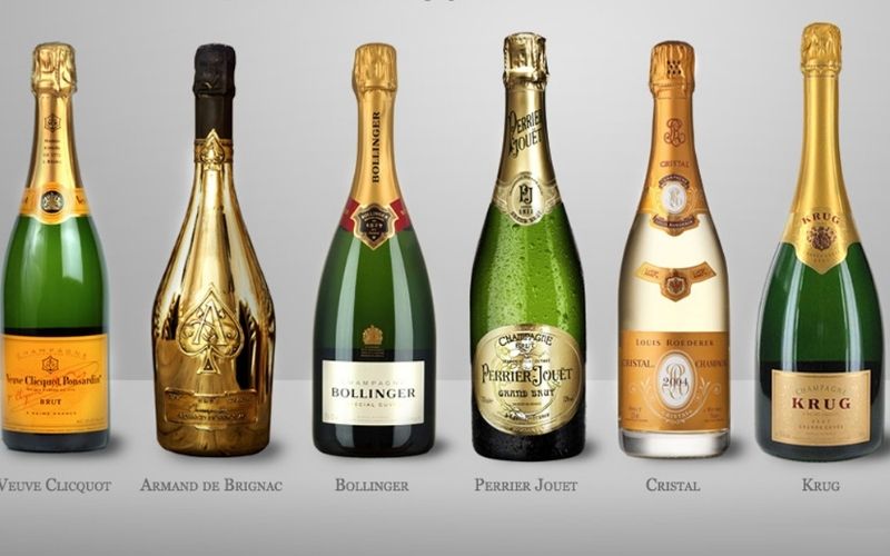 Có nhiều phiên bản tương tự Champagne